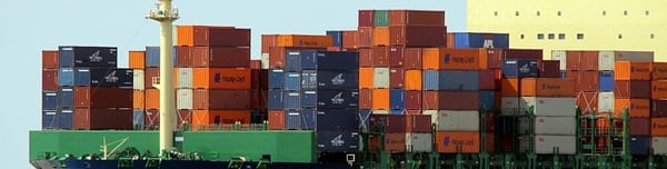 shipping containers overseas
